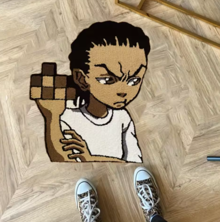 Boondock's Bedside Rug for Bedroom Soft Non-Slip Living Room & Bathroom Mat Home Decor