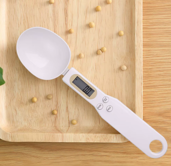 500g/0.1g Weight Measuring Spoon Portable LCD Digital Kitchen Scale Electronic Food Measuring Spoon Scale Kitchen Tool for Food