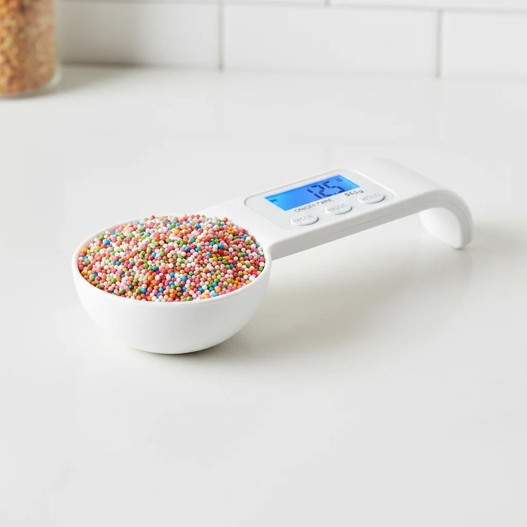 500g/0.1g Weight Measuring Spoon Portable LCD Digital Kitchen Scale Electronic Food Measuring Spoon Scale Kitchen Tool for Food